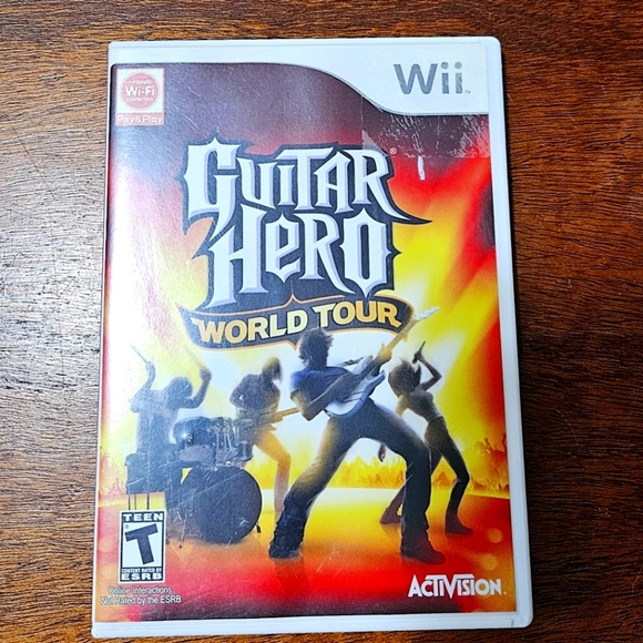 Guitar Hero World Tour for Wii - Red Cover - Picture 1 of 4